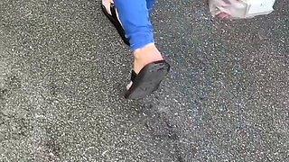 Public Jeans Wetting - Why Hold It When It Feels This Good?