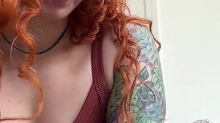 POV Bondage Panty Fetish Handjob and Overstimulation