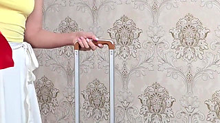 Shock!!!. My Wife Returned From a Business Trip Without Panties and Flowers!