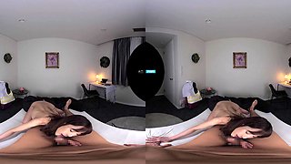 Japanese beautiful harlot VR porn