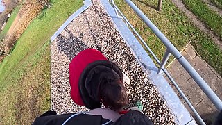 Spectacled Snake Saskialove Gets Cock In His Mouth And Swallows It All