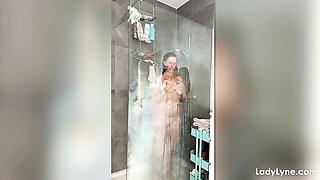 Lady Lyne featuring Lady Lyne's long hair dirt