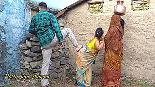 Couple First Time Outdoor Threesome Sex With Stepmother In Law Hardcore & Hard Fucking Sex