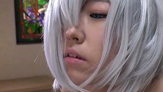 Great close up in japanese teen blowjob pov