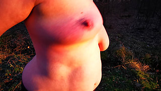 Before Dinner the Tits Beaten