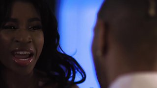 Nicole Kitt pleasures my BBC rock hard with sweet mouth and wet pussy