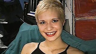 Erotic Planet - blowbang swallow scene