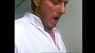 Threesome Sex for Two Beautiful MILFs with Hairy Pussy Ass Fucked and Cummed in Mouth in Front of Two Watchers