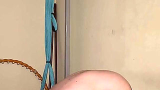 BDSM with Fuck Machine, Tits and Face Slapping