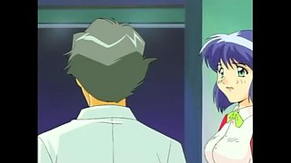 Hentai Waitress Gangbang - Anal & Blowjob Dubbed