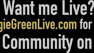 Lissome Maggie Green's big tits dirt