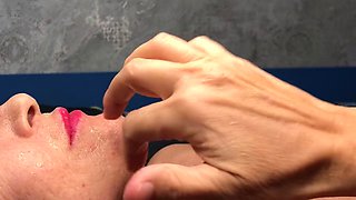 Ladyloveyoung60s Granny Gullet Filled with Close-Up Cumshot