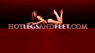 Lesbian nylon frenzy