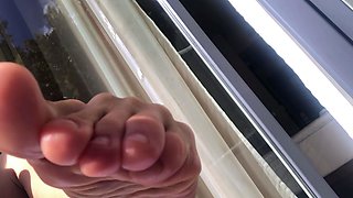 Blonde teen Sierras first erotic masturbation video