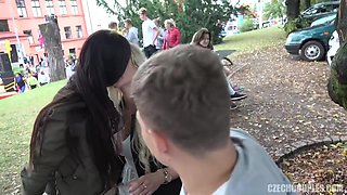 Got Drunk And Have Sex With Stranger Couple In Public Watch Full Video In 1080p Streamvid.net
