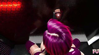 Hd porn with sophisticated pornstar from Futa3DX