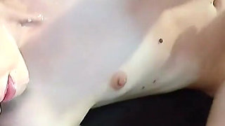 Kinky pee bukkake party with big breasted Natalia and many guys
