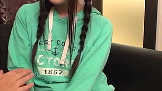 Height 132cm a student of a gymnastics club The moment of losing her virginity