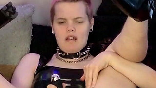 Ezra Faith Tries on Pvc Outfits Until They Get Too Horny and Masturbate - HD Mp4