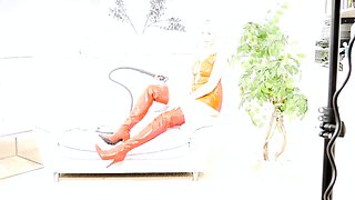 Blonde amateur milf does anal on pov camera 11