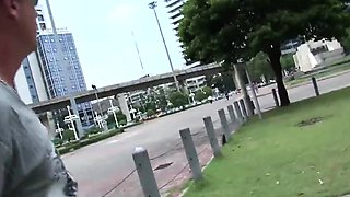 Zero English Thai MILF gets picked up