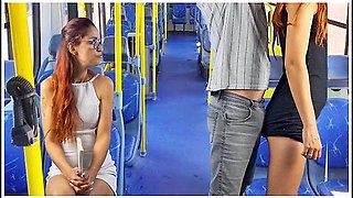 Public Transport Worker Humps Naughty Girl In Short Dress!