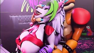 Roxxane Wolf Animation NSFW Remaster fnaf