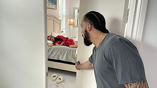 Your Father Is Not Home, Right? Big Tits Step Mom Fucks Horny Step Son’s BBC