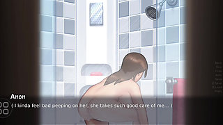 Teen jerking out