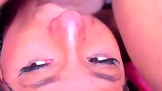 Quick Blowjob in the Party Bathroom