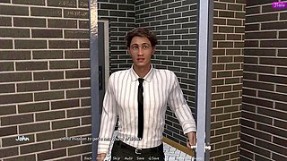 Stepbrother's hot wife at the bar gets into some wild trouble