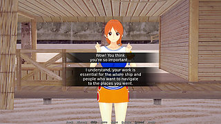 Fantasy Date - Fantasy Date - Undressing the Beautiful Nami from One Piece