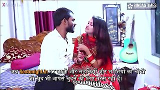 Indian wife ignites wild passion with sultry, newlywed heat