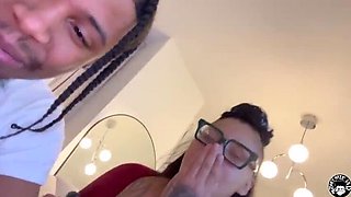 Big Tit BBW Suzy Marie Squirts Hard on Lil D's Cock - Cheating Stepmom Creampie