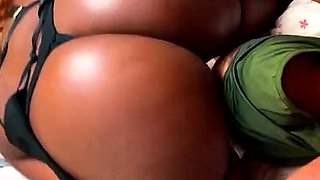Black and ebony girlfriends get 2 white dicks