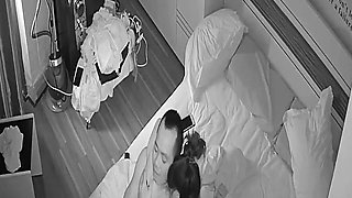 Amateur brunette Michelle with small tit