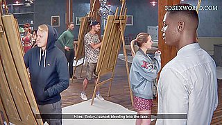 Unfaithful Wife Amanda Cheats on her Boring Hubby with BBC Artist (3D Sexgame)
