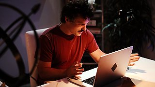 Mexicana blowjob with her big boobs