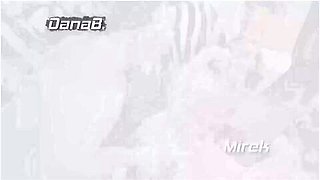 Mature Blonde Granny Strips And Fucks Herself With Red Dildo