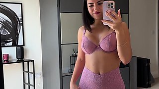 Brunette Solo Webcam Masturbation