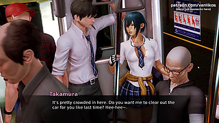 Waifu Academy  Hot Young 18 Years Old Teen with a Perfect Big Ass and a Fit Sexy Body Is Exercising on Bike  Part 17