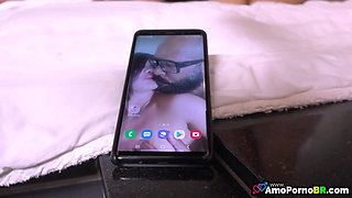 MY HUSBAND WAS HALF-IN BED