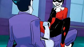 Joker and Harley Quinn hentai parody