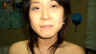 Cute Japanese slut in homemade porn action