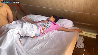 Stepsister NamiQsein Gives In To Public Toilet Fuck With Big Natural Tits