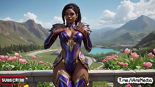 Senna League of Legends Hentai Compilation Stripping and Big Tits Tease