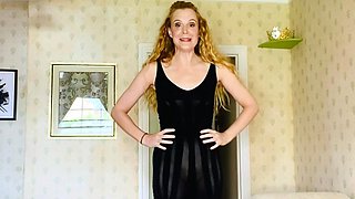 Amateur blondie solo anal masturbation