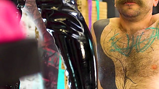 Four Girls Take Control and Turn One Man Into Their Live Toilet