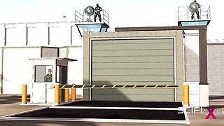 Scifi-X featuring doxy's extreme deepthroat movie