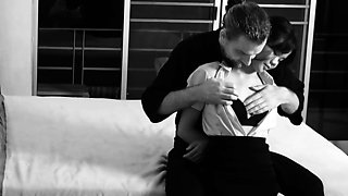 Asian school girl tied up and fuked by older white guy -